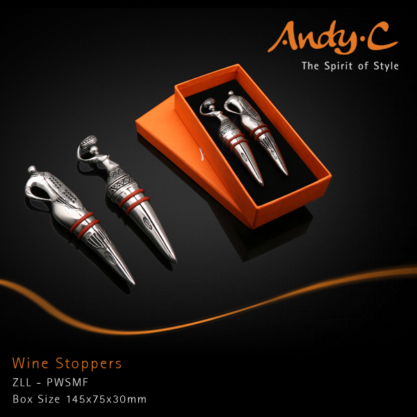 Andy C Tribal Range Wine stopper single male